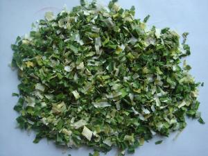 Quality Natural Food Grade Dehydrated Chive Flakes 5*5mm AD Chive Flakes ISO / FDA for sale