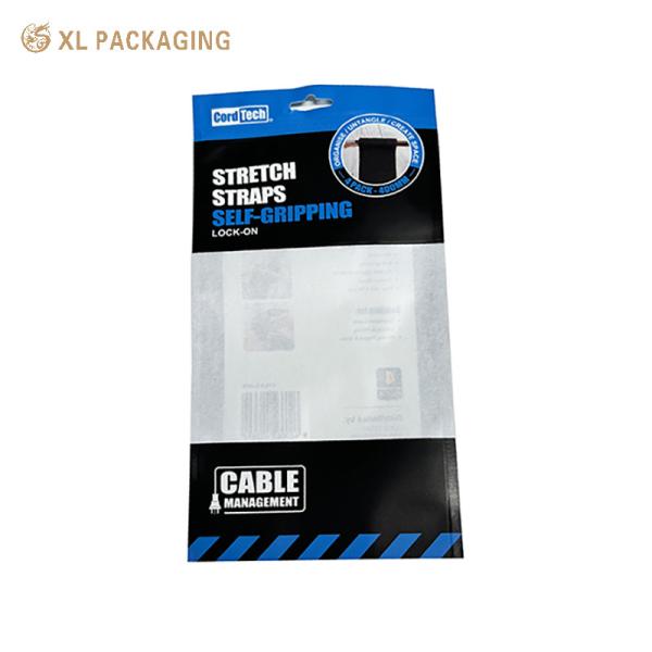 XL Packaging Custom Paper Sticker Label Wholesale Resealable Holographic Bag for Packaging and Organizing Products