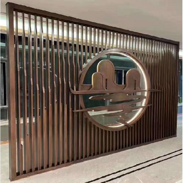 Stainless Steel Movable Home Decor Room Screen Divider