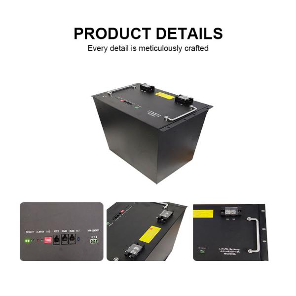 Stackable 48 Volt 200ah Lithium Battery Lithium Iron Phosphate Batteries For Solar Storage