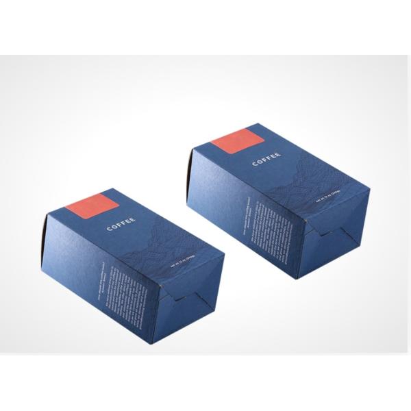 Self Closure Printed Paper Biscuit Cookies Tea Coffee Food Packing Packaging Box