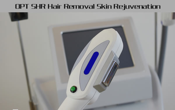 SHR System IPL Permanent Hair Removal Machine For Unwanted Hair Removal