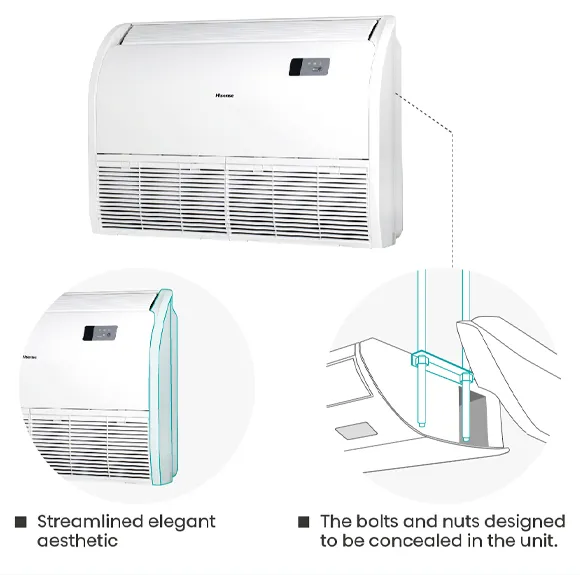 Hisense Ceiling Suspended Air Conditioner - Close-up of Design