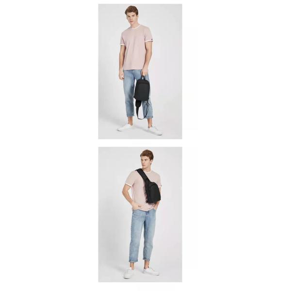 Fashion OEM Nylon Men Shoulder Chest Sling Bags 18*12*28cm