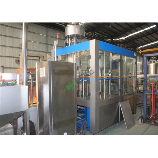SS304 316 Carbonated RO Water Bottling Plant With Washing Filling Capping Function