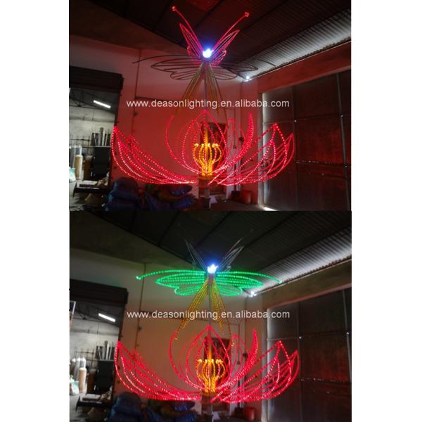 Outdoor LED Firework Light Decorations Christmas Light Decoration