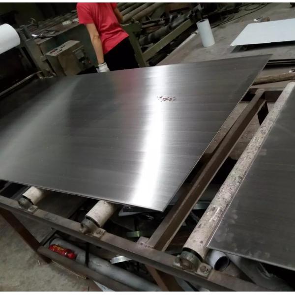 HL NO.4 Mirror Finish Stainless Steel Plate 304 316 430 SS Sheet Brushed Finish For Decorative