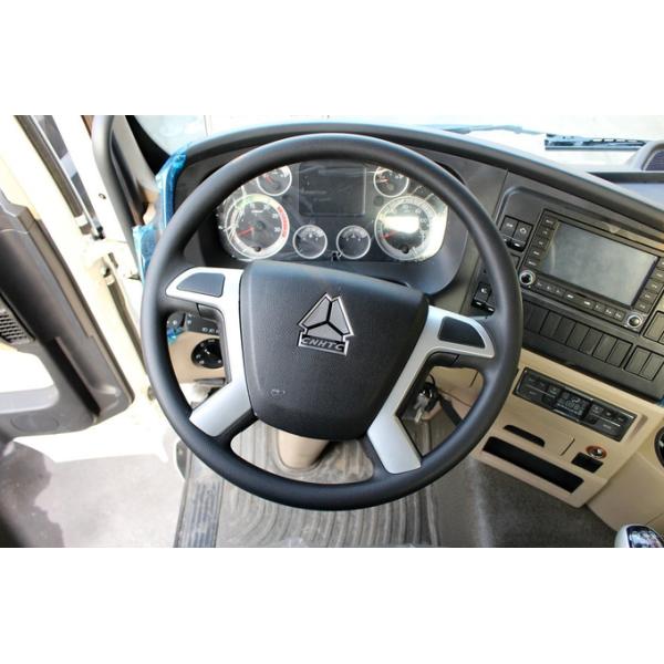 Sino Tipper Truck Howo Dumper Chassis 8×4 Single Cab 2 Seats LNG 290hp 9.2 Meters Long