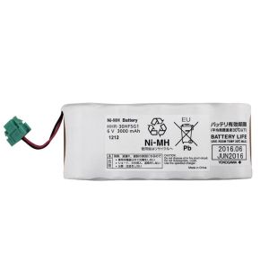 China YOKOGAWA HHR-30HF5G1 Nickel-Metal Hydride Battery 6V 3000mAh on sale