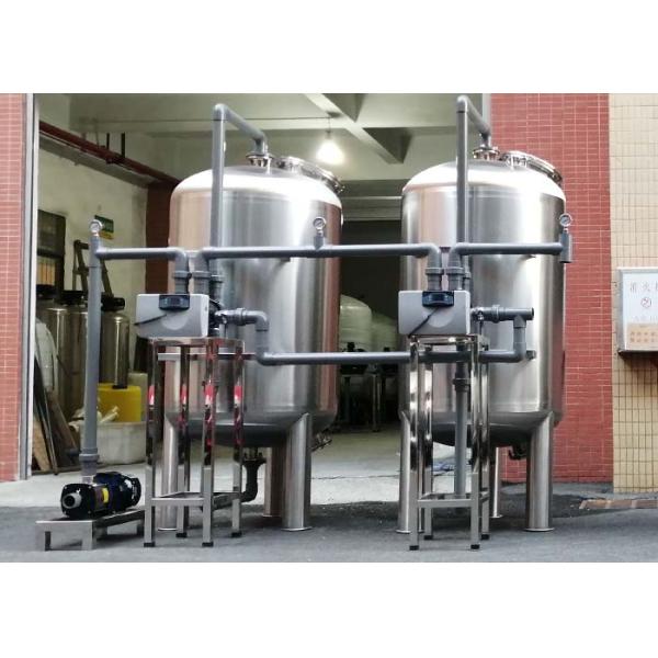 10TPH Membrane Uf Filter Equipment Ultrafiltration Water Purifier Automatic Backwash Reuse Water Treatment Plant