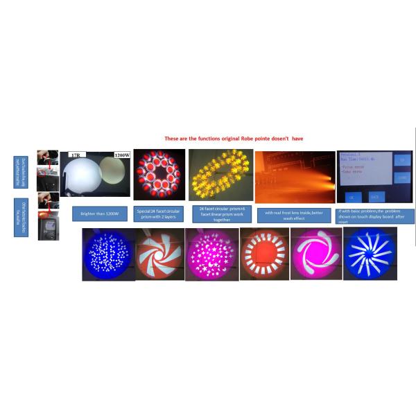 17R 350W 3 In 1 Beam Spot Wash , 19R 380W Beam Moving Head, Robe Pointe , Dj Stage Lights