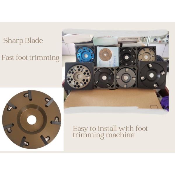 Cattle Use Cow Hoof Trimming Disc Grinding 8 Blades Sharp Blade Type