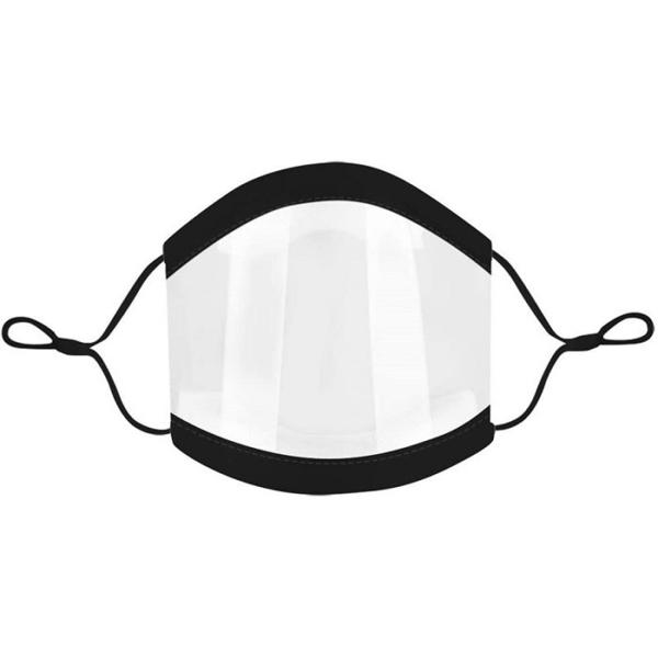 Multi Color Deaf Mute Lip Masks Transparent Anti Haze Dust Clear Face Masks