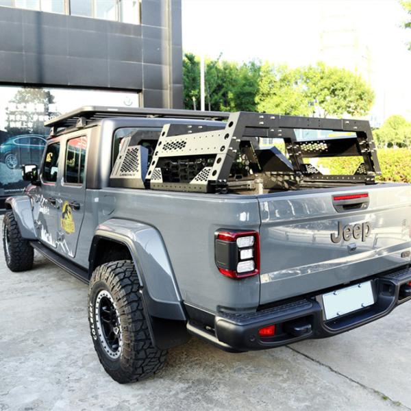 Stainless Steel Thorax Bed Rack System for Toyota Tacuma Jeep JT 400 Kg Load Capacity