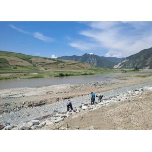 Plastic Coated 4x1x1 Retaining Wall Gabion Baskets