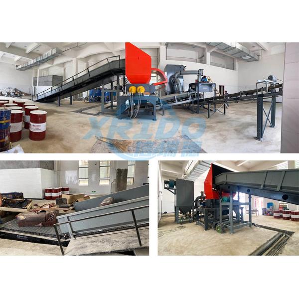 Xrido Double Shaft Waste Shredder Machine for Metal Plastic Recycling