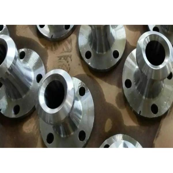 Forged ASTM B564 Alloy Steel Flanges , Petroleum Industry Forged Steel Flanges Size 2-24'