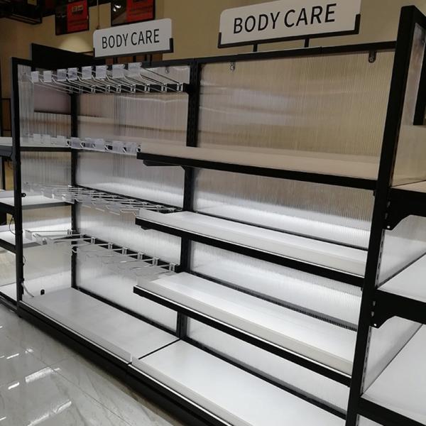 H Shaped Cosmetic Display Rack For Shop 30kg Each Layer 1-7layers