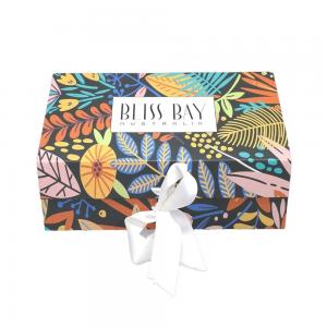 China Swimwear Dress Pants Garment Packaging Box With Ribbon And Satin on sale