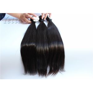 Quality Full Cuticles Malaysian Straight Virgin Hair Weave Real Tangle Free for sale