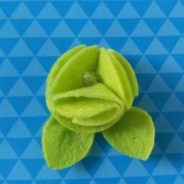 Colorful Felt Toddler Girl Hair Accessories Individual Mickey Head Shape