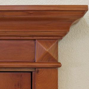 Quality Fancy Double Solid Wooden Laminate Doors 45mm Thickness Waterproof for sale