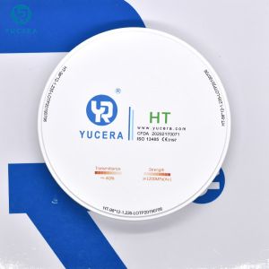 White 1150MPA 1250MPA 98x10mm Dental Zirconia Block