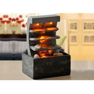 Quality Four Steps 7”Polyresin Indoor Outdoor Fountains for sale