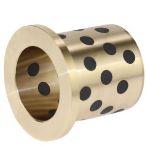 Quality Graphite Plugged Flanged Bronze Bushing JFB SL2 for sale