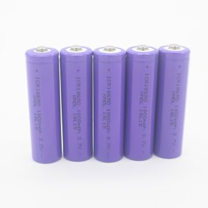 Quality 3.7V 1800mAh 6.66Wh 18650 Rechargeable Li Ion Battery for sale
