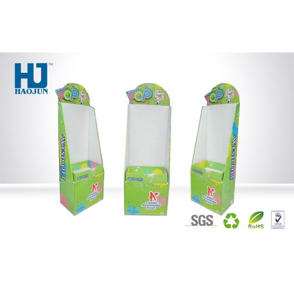 OEM/ODM Eco-Friendly Cardboard Display Stands In Red With Long Hooks For Promotion