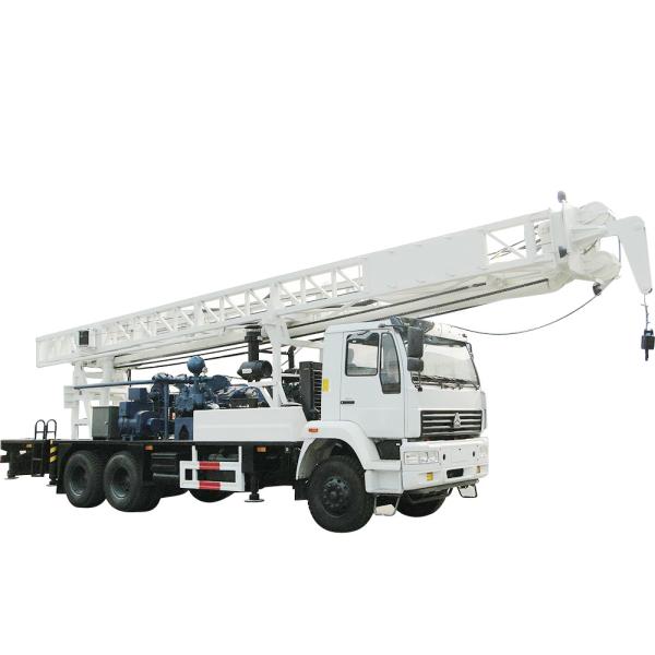 Buy Rotary Truck Mounted Drilling Machine Multifunctional 400m 6X4 at wholesale prices
