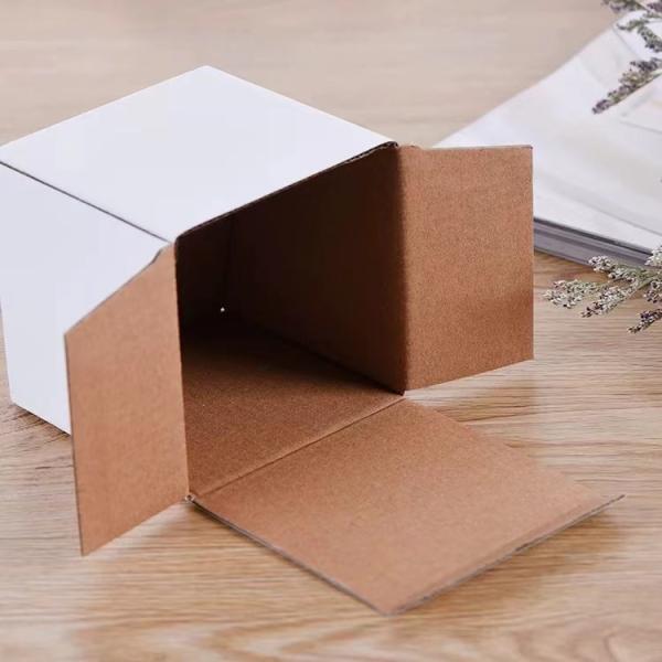 Customized Logo 5 Ply Cardboard Shipping Boxes 20x20x10 Corrugated Packaging Boxes