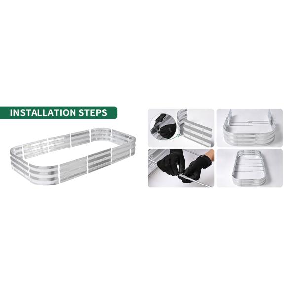 plant boxes outdoor garden