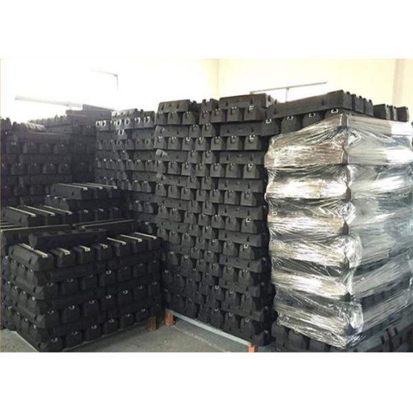 Rubber HVAC Fittings Air Conditioner Bigfoot Roof Supports Solid Ground Mount