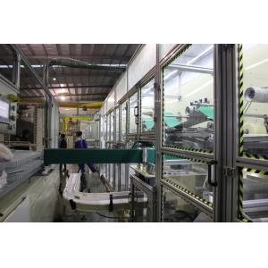 Quality Tension Control 3% Defective 380V 50HZ Lady Adult Diaper Machine for sale