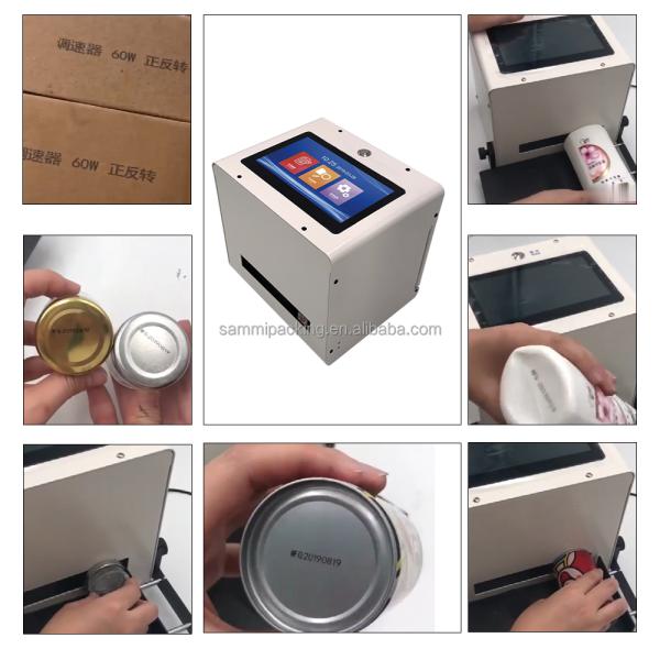 Portable Hand Date Coding Machine Inkjet Printer for Small Bottle Pouch Can Tin Box Ink Jet Printers