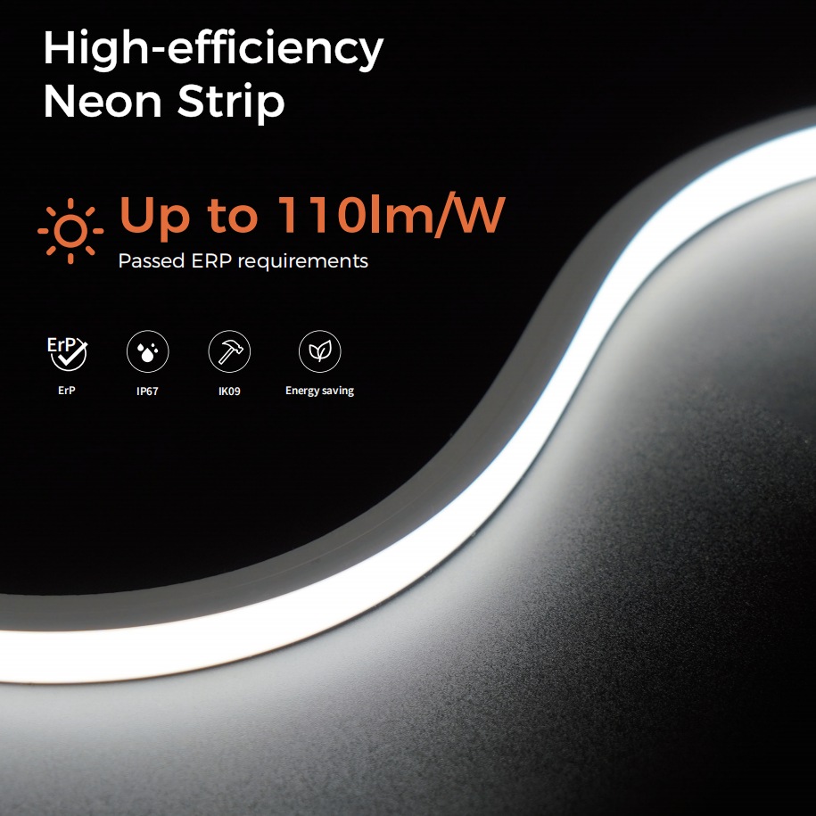 Top Bend LED Neon Strip High-Performance and High-Brightness Lighting Solutions for Indoor and Outdoor Applications NHT-1616