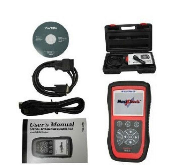 Buy Autel MaxiCheck Airbag OBD2 Scanner Codes , ABS SRS Light Service Reset Tool at wholesale prices