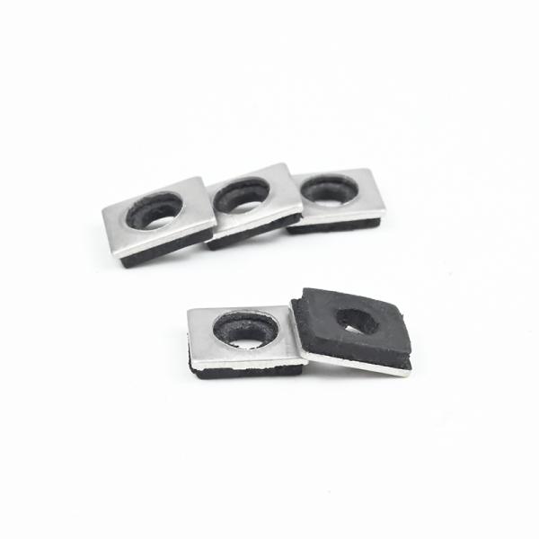304 Stainless Steel Washer with Square Rubber Gaskets and Waterproof EPDM Material