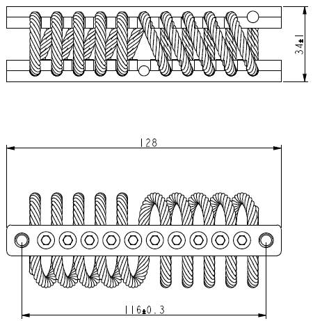Mechanical Equipment Instruments Wire Rope Vibration Isolators For Isolation Buffering