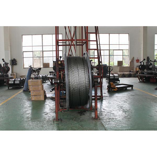 Braided Anti Twist Wire Rope , Flexible Steel Wire Rope With Long Life