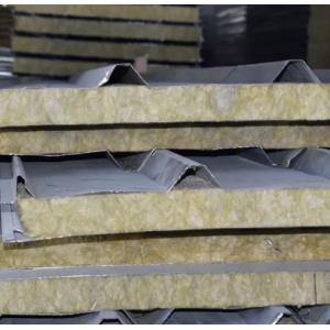 Composite Panels Rockwool Insulation Board Roof Ceiling 40-120kg/m3