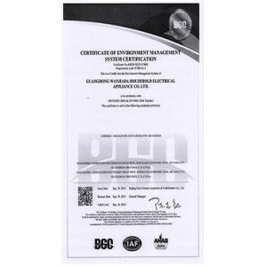 KCoolVent Air Treatment Equipment Co., Ltd. Certifications