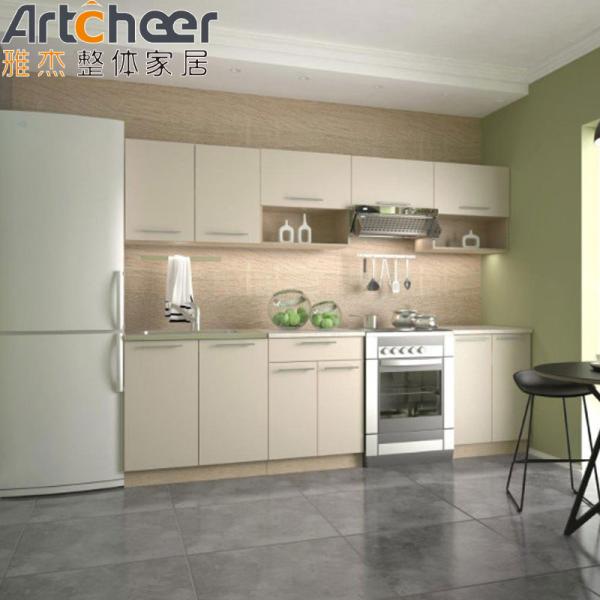 Small Room Kitchen Cabinets Complete Sets with Plywood Carcase and Contemporary Design