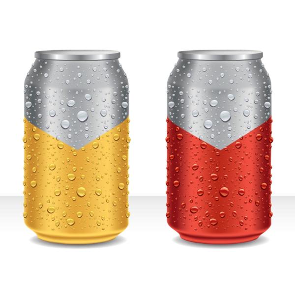 12OZ stock aluminum cans 355ml sleek Cans without print