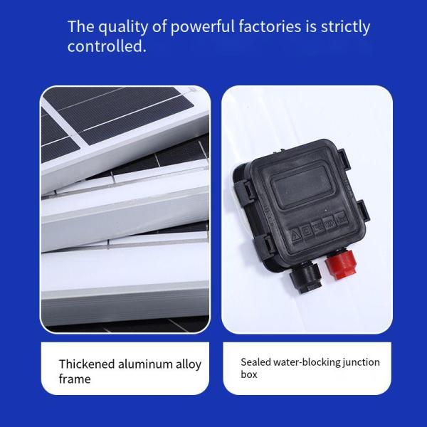40W-90 Watt Monocrystalline Solar Panel 6V 18V Solar Photovoltaic Panel Component Panel