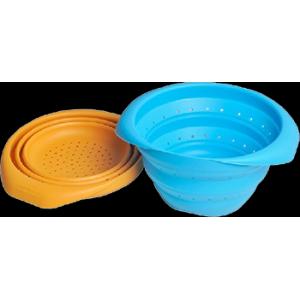 Quality Silicone manufacturer Silicone Kitchen ware Foldaway silicone steamer SK-005 for sale