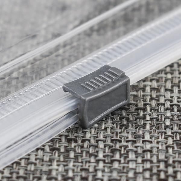 clear plastic PVC slider zipper garments packing bags with hanger