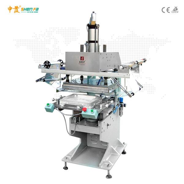 Bottle Big Plane Surface Semi Auto Hot Foil Stamping Machine Enlarged